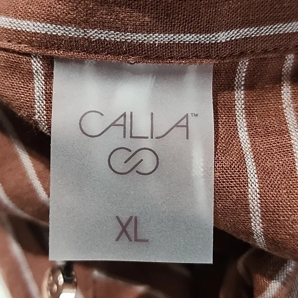 Calia By Carrie Underwood Oversized Long Sleeve Button Down Swim Cover Up NWT - Picture 5 of 7